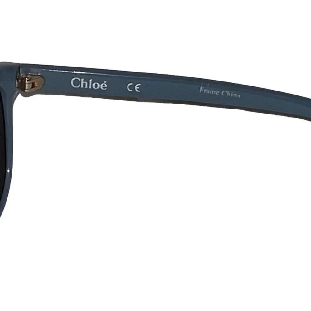 Chloe Juniors CE3606S 405 Blue Sunglasses Acetate Plastic Wayframe NWT